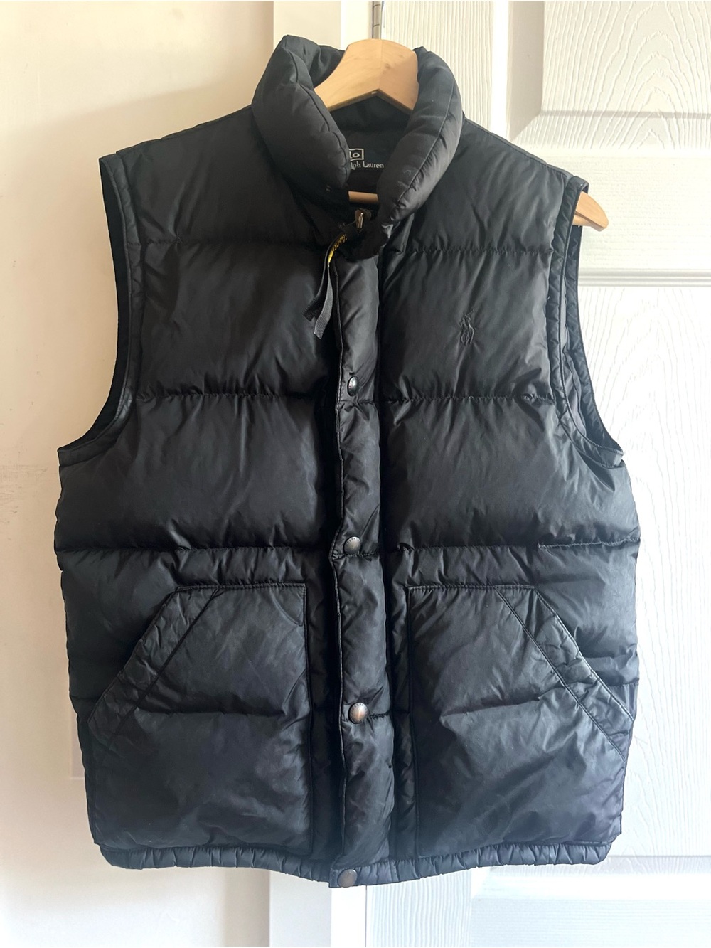 Polo Ralph Lauren Vintage Men's down Puffer Quilted Embroidered Logo Vest Size S